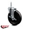 Service Caster 6 Inch Phenolic Wheel Swivel 58 Inch Threaded Stem Caster with Brake SCC SCC-TS20S615-PHS-TLB-58212 - alternate 2
